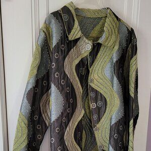 STUNNING Quilted Jacket - Reversible